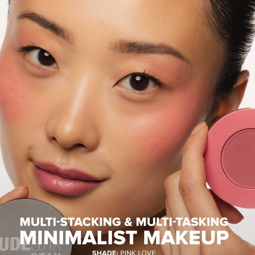 Nudestix Stax All Over Color Blush Balm in Pink Love